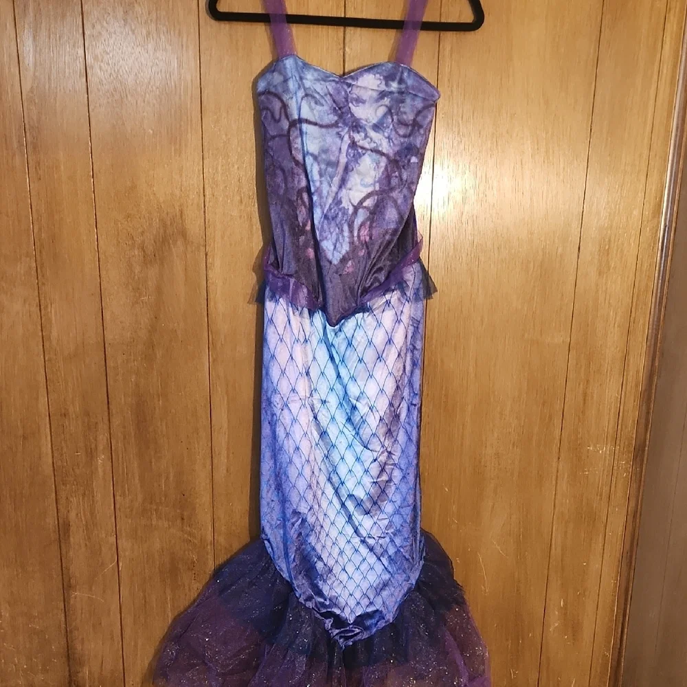 Enchanted Ocean Mermaid Costume - Purple and Blue - Picture 6 of 7